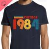 40th Birthday T-shirt 1984 Tshirt Birthday Souvenir Unisex for Unisex Happy Birthday T Shirt Retro Style TEE Gifts CONTTON Camisas