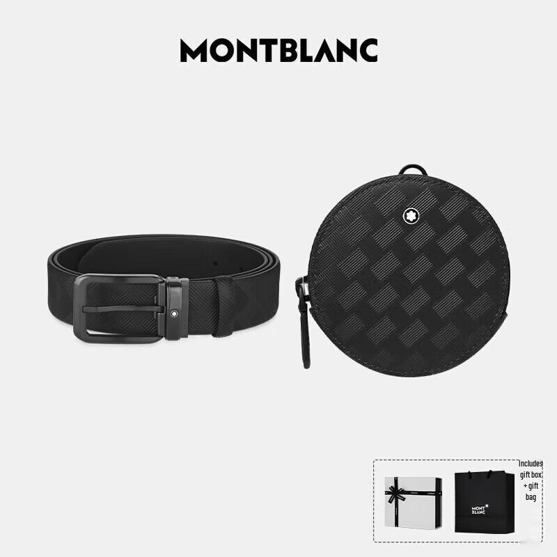 

MONTBLANC Men s 35mm Leather Belt