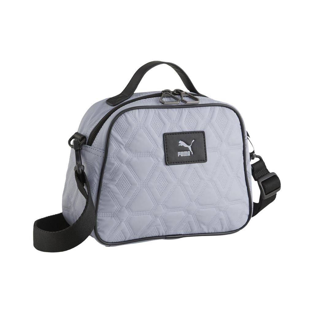 New PUMA Fabric Portable Crossbody Bag, Shoulder Bag Regular Women's Light Gray 090378-02