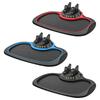 Multi-Functional Car Anti-Slip Mat Auto Phone Holder Non Slip Sticky 3 In1 Pad Phone Mount Silicone Dashboard Car Pad Mat