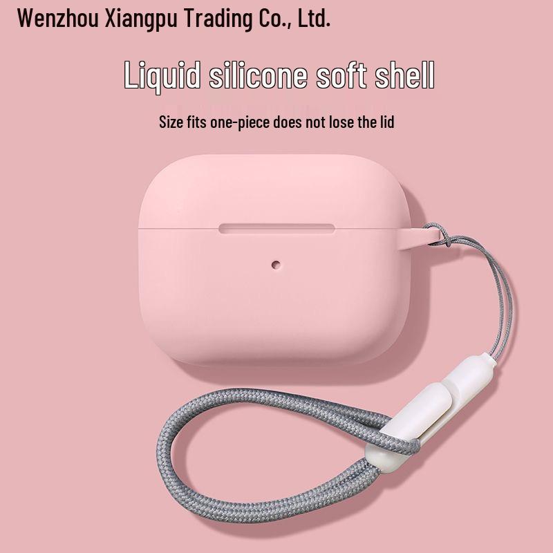 Solid Gray Silicone Case for AirPods Pro 2nd Gen & AirPods 3