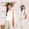Baleno Women's Snowflake Cotton Long Sleeve T-Shirt with BNL Heart Print
