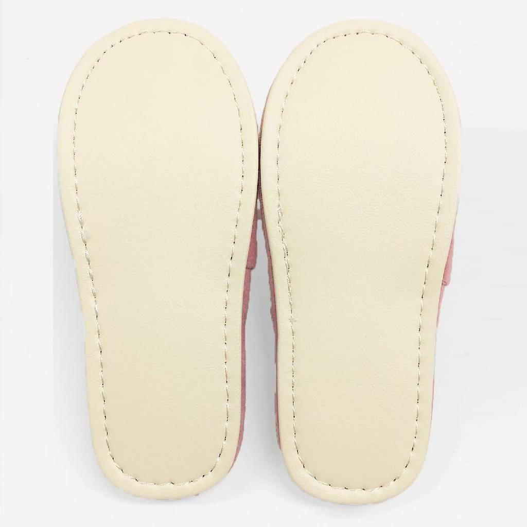 Senko Sway Slippers, One Size Fits All, Pink, Floral Embroidery, Washable, Toilet Slippers, 61663