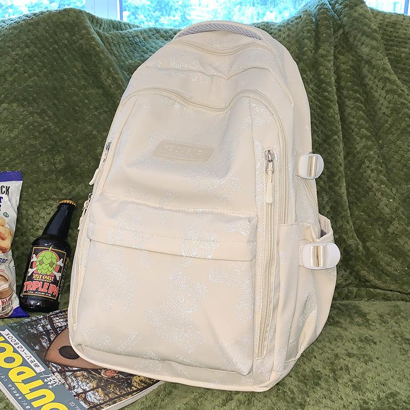 

Рюкзак с мишкой для девочек начальной школы, рюкзак для учеников средней школы, рюкзак для учеников старшей школы, рюкзак для студентов колледжа