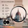 New Health Monitoring SmartWatch 100+Sports Modes Scientific Sleep Heart Rate 1.43-inch HD Large Screen Smart Watch Women