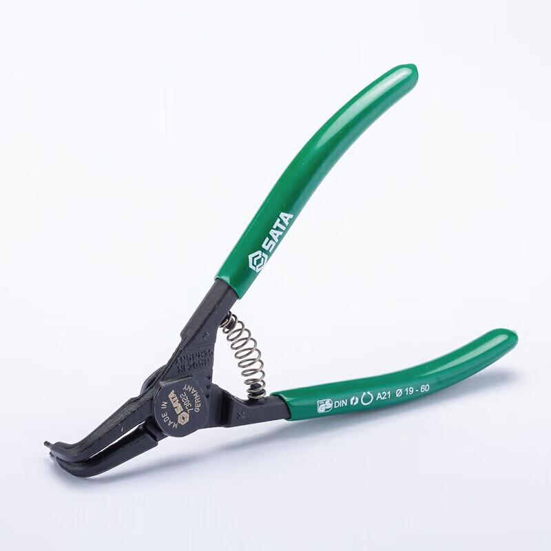 SATA G-Series 7-inch Bent Nose Circlip Pliers