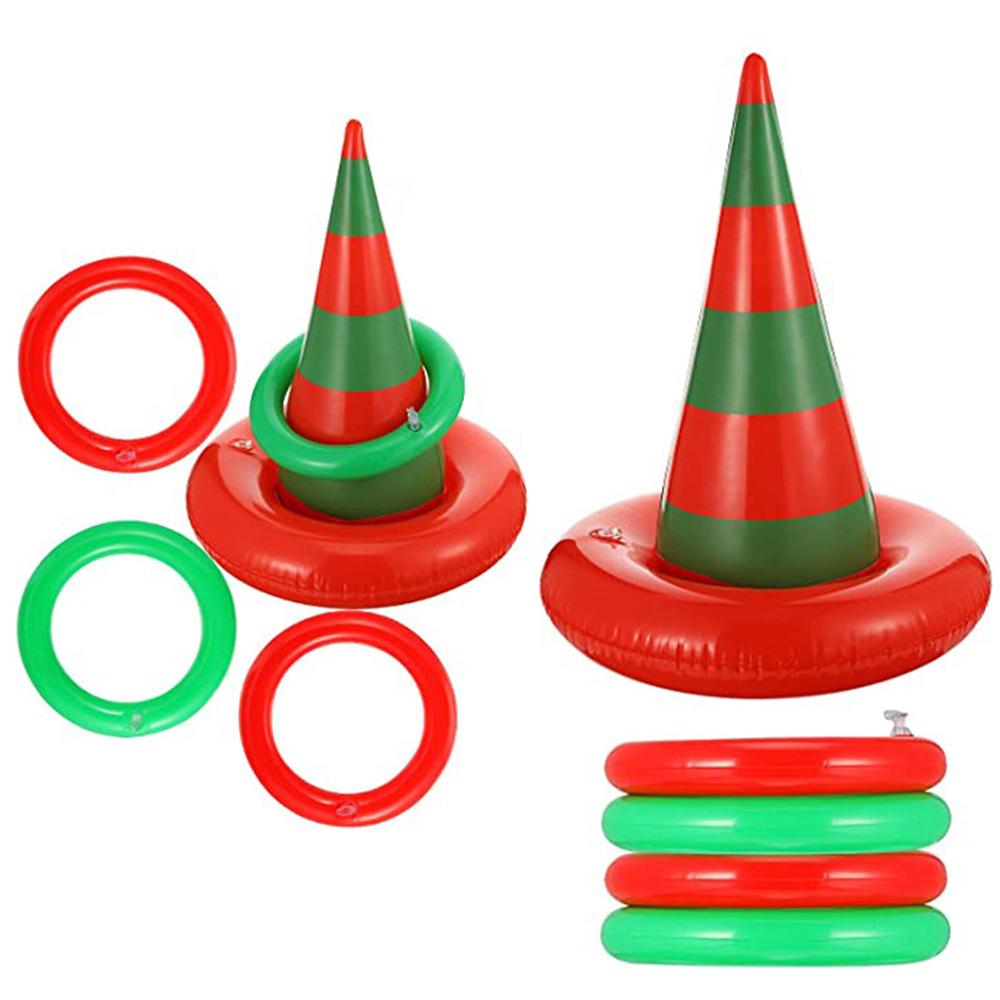 Inflatable Ring Toss Game Witch Hat 