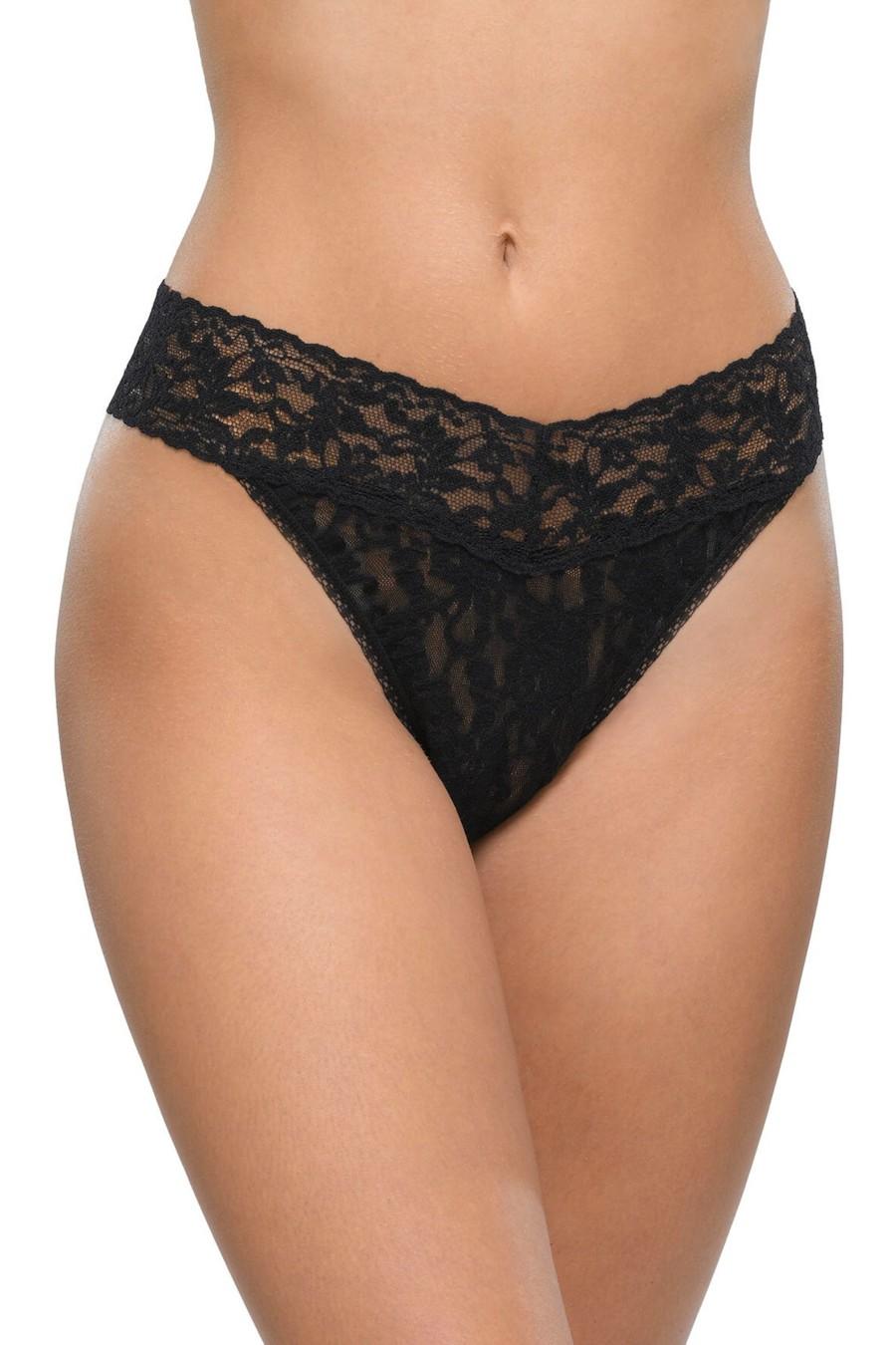 

Трусики стрінг Hanky ​​Panky (93677) 2/4(S/L) прозорий колір чорний