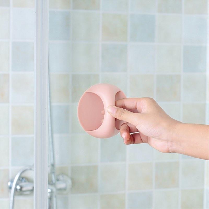 1 Stück/2 Stück Kinder-Tür- und Fenster-Hilfsgriff und Knopf, einfache Paste, kleiner Sicherheitsgriff