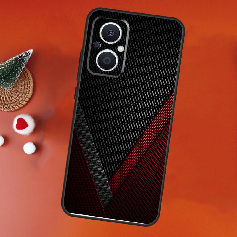 Kohlefaser Hülle für OPPO Reno 10 Pro 4 5 6 7 8 Lite 4Z 5Z 8T Find X3 Neo X2 Lite Find X5 X6 Pro Abdeckung
