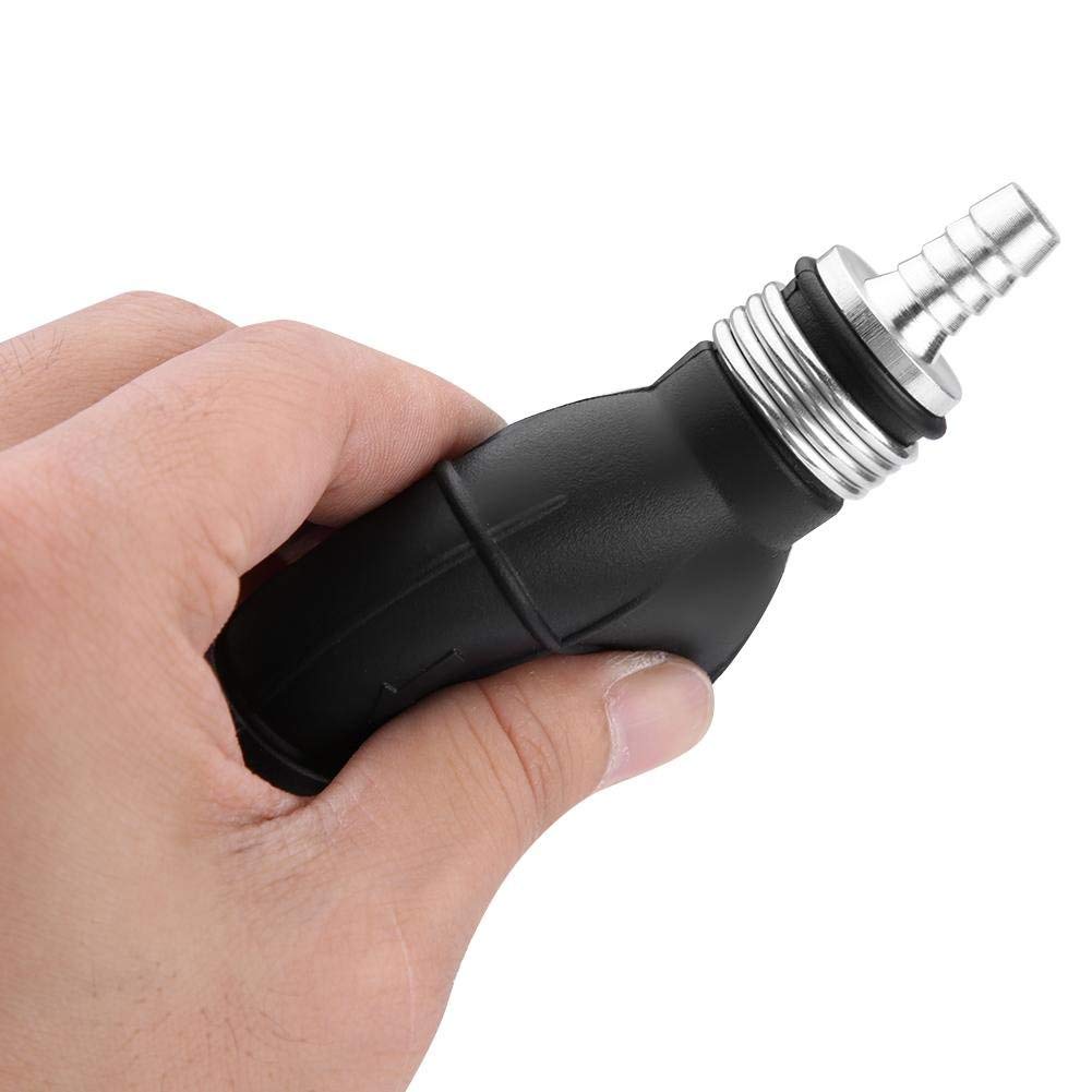 Manual Changer Qiilu Hand Fuel Pump, Rubber Fuel Transfer Vacuum Refueling Line Hand