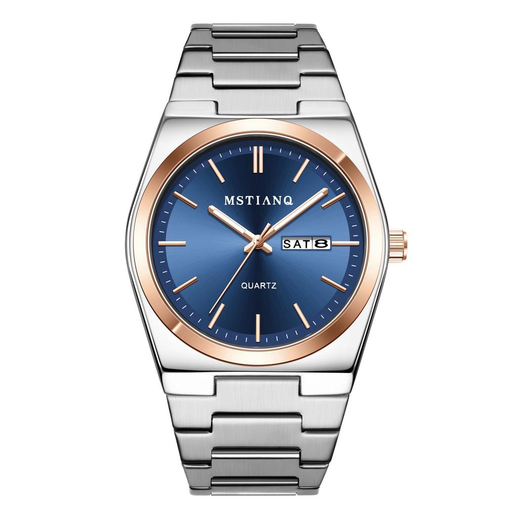 Montre à Quartz Lumineuse Étanche pour Homme de Luxe Ultra-Fine