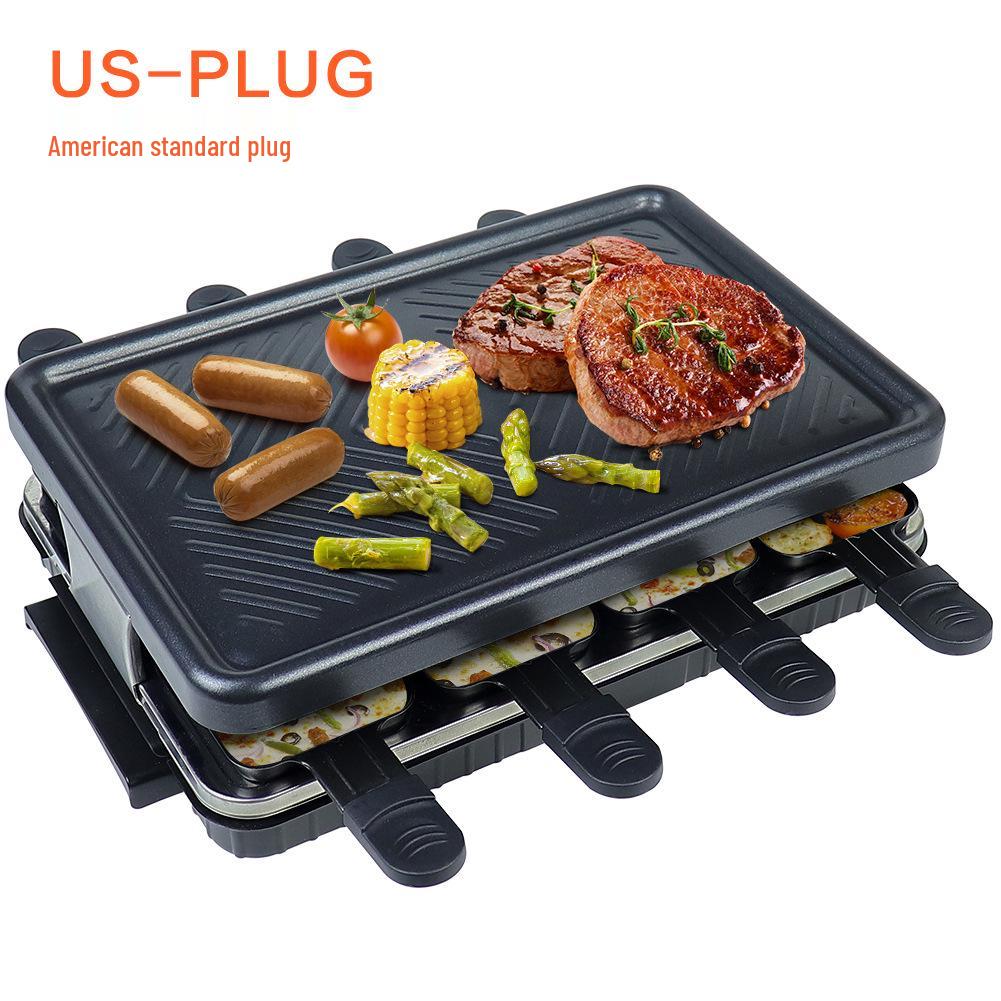 

Multifunctional Non-stick Indoor Electric Grill and Oven for Barbecue and Cheese
