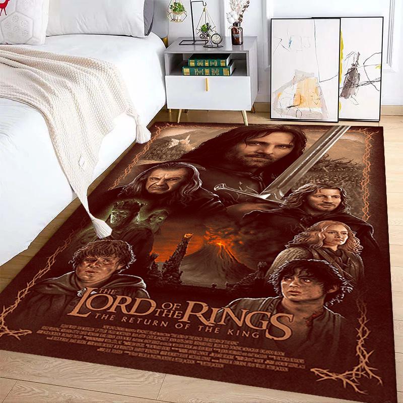 Middle-earth's Epic Saga carpet Living room and bedroom mats Suitable for all seasons Bathroom mat Art Protective pad