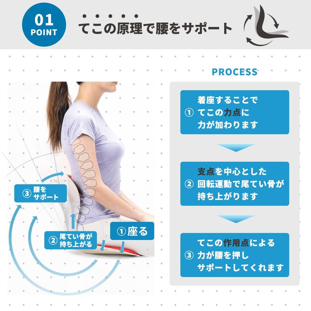 On TV Lower Back Support Curble Chair Wide Pelvic Support Chair Pelvic Posture Chair Posture Support from the Pelvis Cushion Chair Office Lightweight