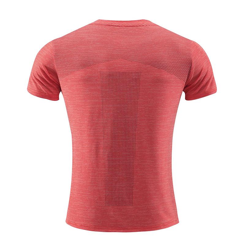 Men's 3D Three-dimensional Printing Fitness Running Training Short-sleeved Tight Elastic Sweat-wicking Quick-drying Clothes
