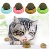 Katzen Spielzeug Natürliche Katzenminze Katze Rotierender Leckender Katzenminze Wandball Spielzeug Frischer Atem Entfernt Haarballen Katzen Zubehör Haustierbedarf