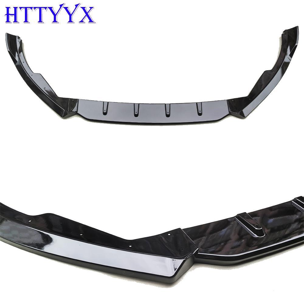 Fit For Ford Focus Mk4 ST ST-Line 2019 2020 2021 Car Front Bumper Splitter Lip Diffuser Body Kit Spoiler Guard