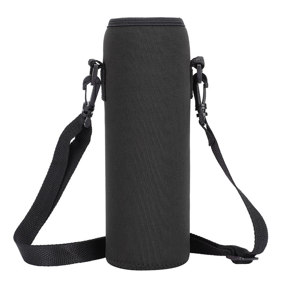 Adjustable Strap Water Bottle Carrier Neoprene Thermal Holder Bag Insulated Sleeve  Outdoor Sports