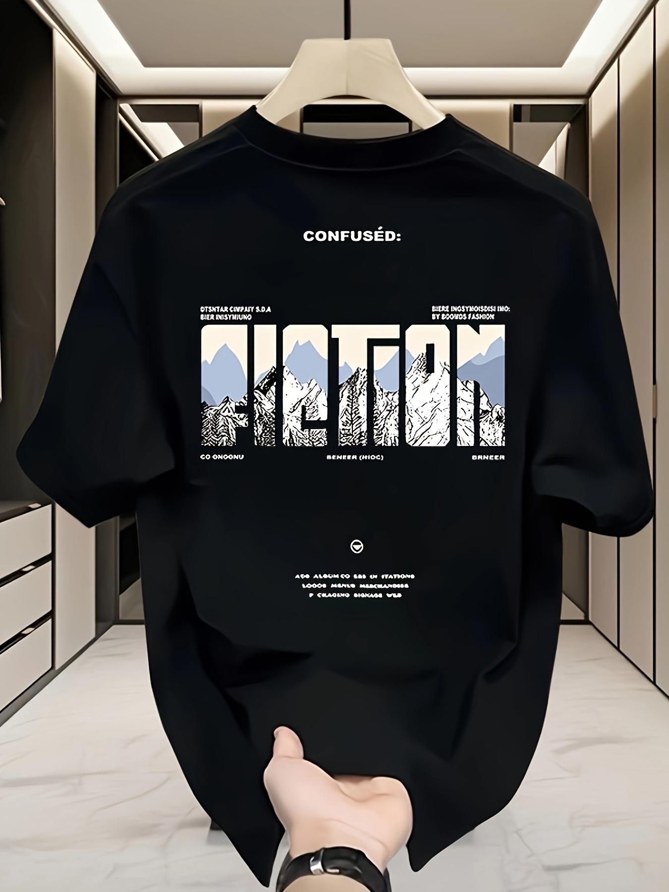 

Summer New Style American Streetwear Loose Unisex Tshirt 100 Pure Cotton Soft and Breathable Material Suitable for Daily Wear S