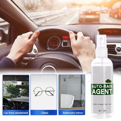 1Pc Car Glass Film Coating Agent Rainproof Anti-fog Spray Universal Car Windshield Window Glass Coating Anti-fog Rainproof Agent