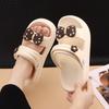Slippers women's summer outer wear new beach thick-bottomed non-slip two wear fashionable flat-bottomed cool slippers