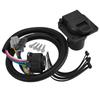 7-Pin In Bed Trailer Wiring Harness Plug Fit for Ford GM Nissan Frontier Xterra Suzuki Equator