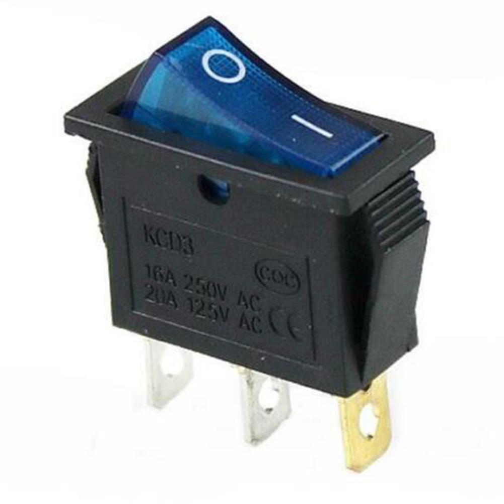 Comutator basculant unipolar cu terminație cu lopată 16A 250V AC 20A 125V