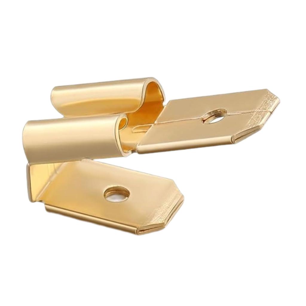 Double Male to Single Female Metal Quick Disconnect Connectors set Piggyback Terminals Crimp Terminals Assortment