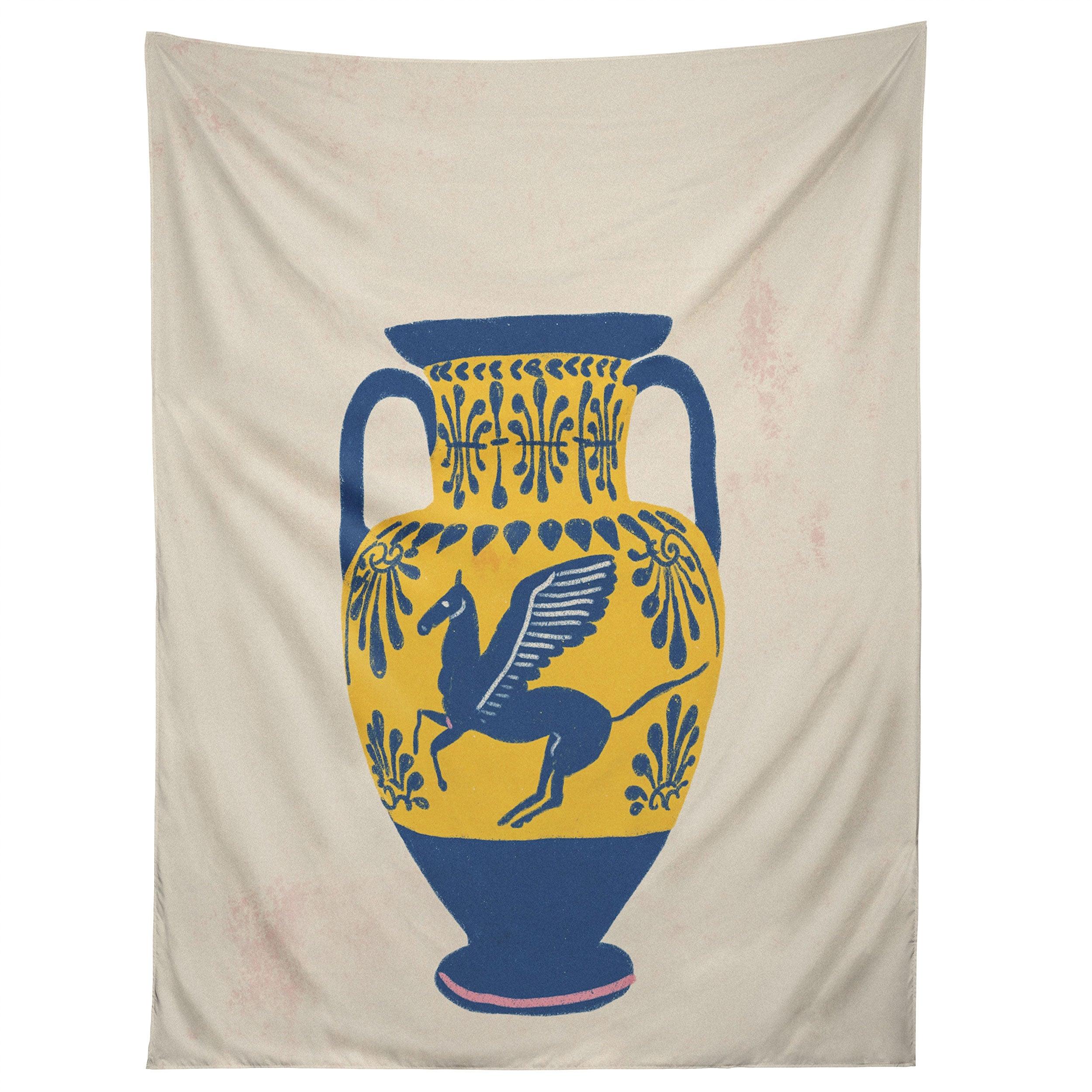 ANCIENT VASE 2 tapestry 75x100