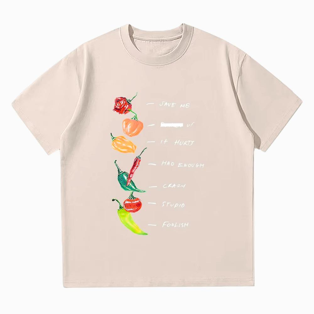 Season Tee Women Men Unisex Tops Summer Creative Funnny Short Sleeve High Quality Cotton T-shirt Autumn and Winter Innerwear