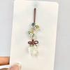 Ice Transparent Mobile Bag Pendant Chinese Style Mobile Phone Strap  Women Girls