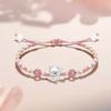 Line Puppy Children's Day Couple Weaving Hand Rope for Girls 520 Gifts Couple Bracelet