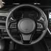 Car steering wheel panel decorative sticker interior modification parts For Subaru Forester 6th 2025 2026