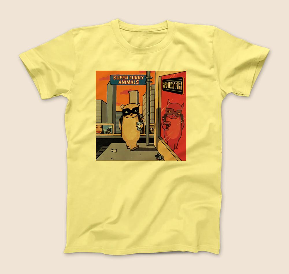 Rare Super Furry Animals Band Tour Album Gift For Fan S to 5XL T-shirt MD1355 Unisex T-Shirt L