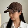 Sunscreen Y2K Peaked Hat Sunshade American Style Casquette Leopard Print Bow Baseball Cap  Men