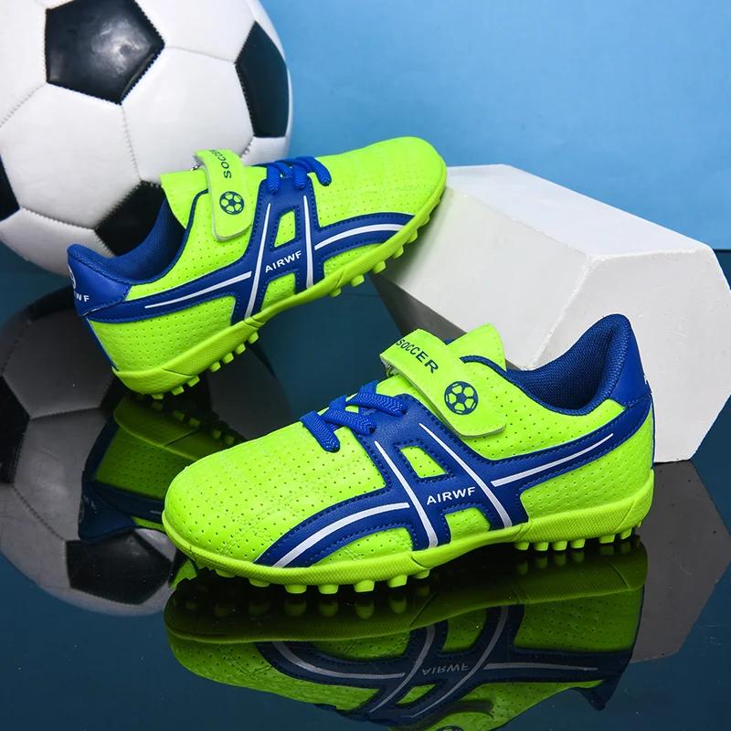 Kinder Fußballschuhe FG/TF Fußballschuhe Kinder Professionelles Rasentraining Sportschuhe Jungen Outdoor Futsal Fußball Sneaker Kind