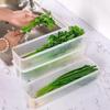 Sealed Refrigerator Storage Box Fresh Keeping Clear Food Container BPA Free for Kitchen Fridge Organization