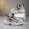 Boys Shoes Autumn 2025 New Mesh Breathable Dad Shoes Children's Rotating Buckle Sneakers