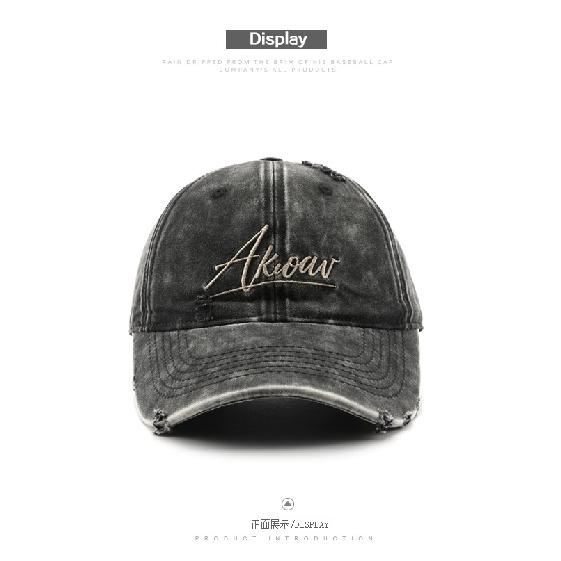 Women's hat with letter embroidery, baseball cap, outdoor men's travel sports sun hat, duckbill cap