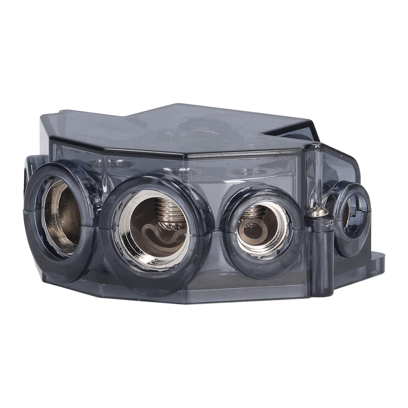 

6-позиционный блок распределения предохранителей питания, разветвитель заземляющего кабеля, 0 калибров на входе и 248 калибров на выходе для автомобильной аудиосистемы