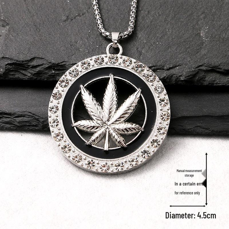 Модная мужская хип-хоп подвеска из нержавеющей стали