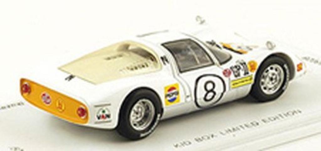 Spark Porsche Carrera 6 Winner JAPAN GP 1967 Ikuzawa Finished Product 1/43 (906-147) #8 T.