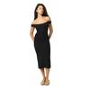 Jack Wills Womens/Ladies Ribbed Bardot Midaxi Dress