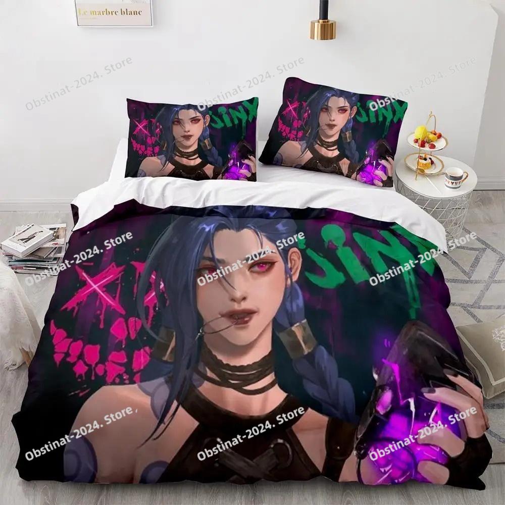 New Game League Of Legends Bedding Set Single Twin Full Queen King Size Bed Set Adult Kid Bedroom Duvet Cover Sets Home Textiles