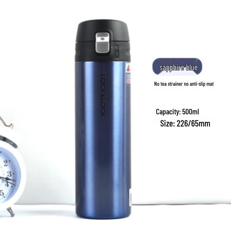 Thermos in Acciaio Inossidabile LocknLock Fit Slim One-Touch 500ml
