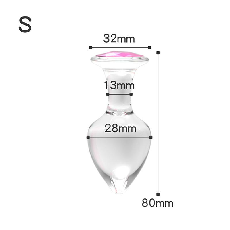 Crystal Anal Plug Sex Toys Adult Games Dildos Plug Sex Shop Anal Plug Butt Plug