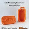 Key Shell for Large Battery: Compatible with Sachs 368G/D/E/M & 703F/RR Series 150 Scooters
