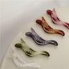 New Vintage Duckbill Hair Clamp Semi Opaque Matte Ins Trendy Summer Accessory