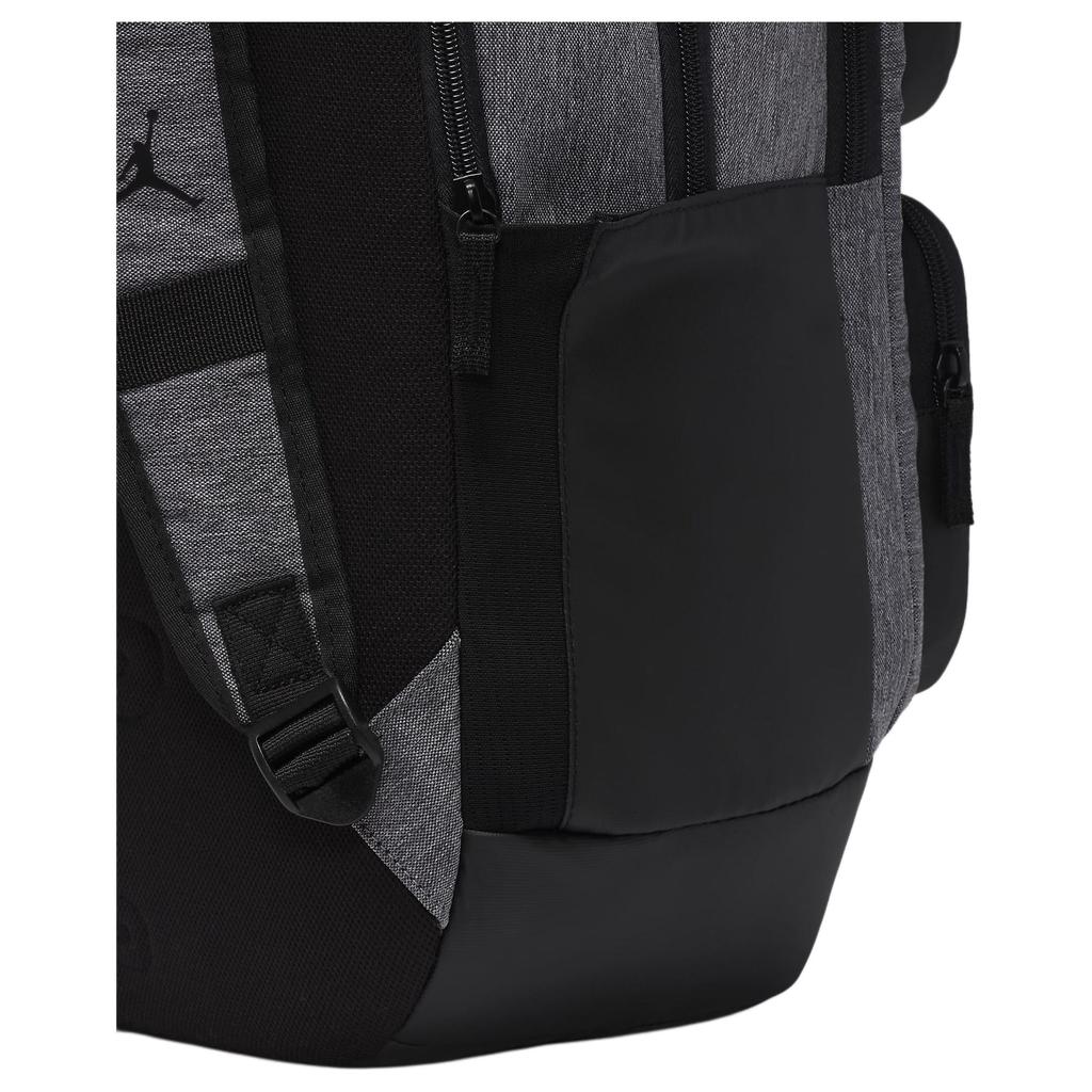 Jordan ESSENTIALS Polyester Backpack Regular Unisex Black Gray MA0923-GEH